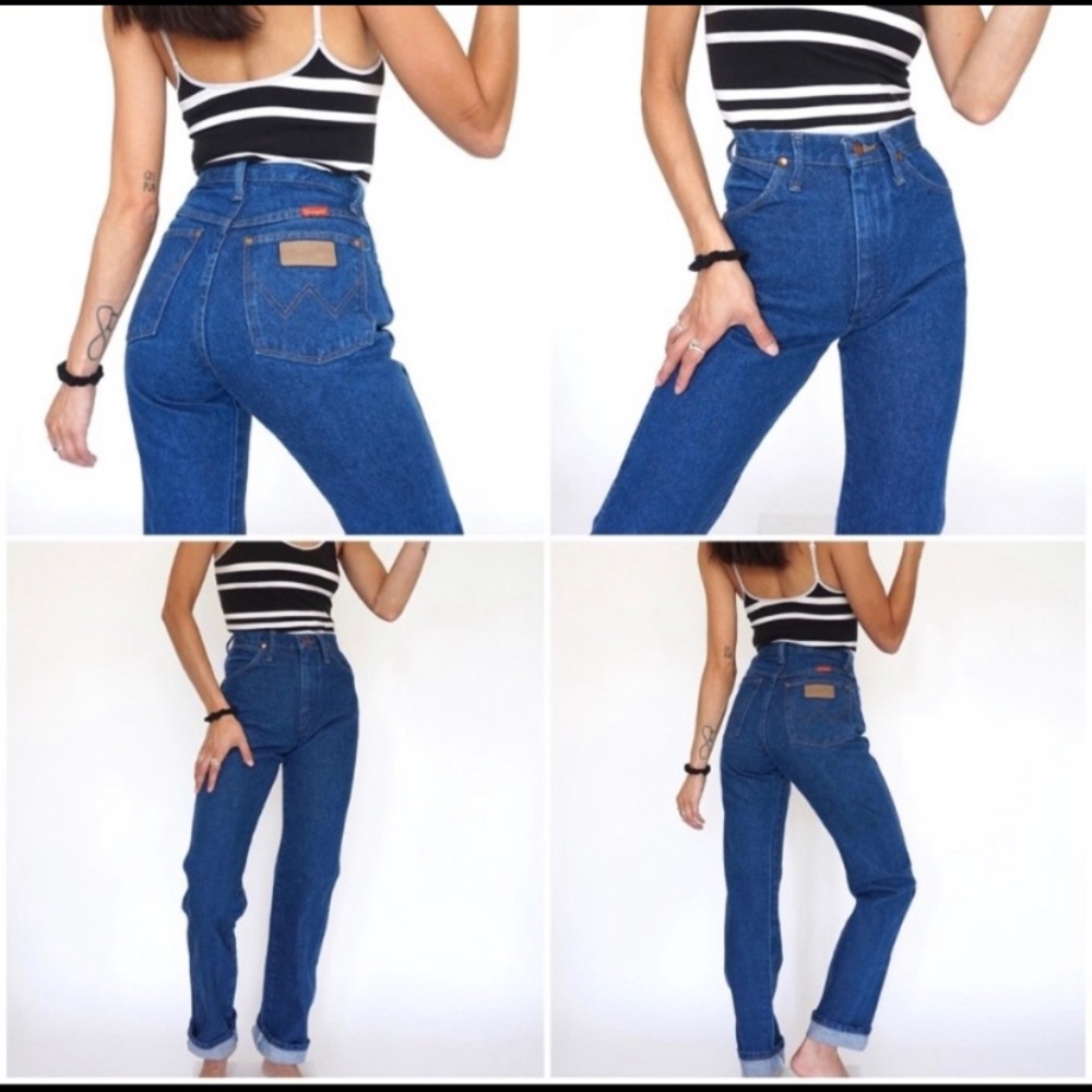 Vintage High Waisted Wrangler Jeans